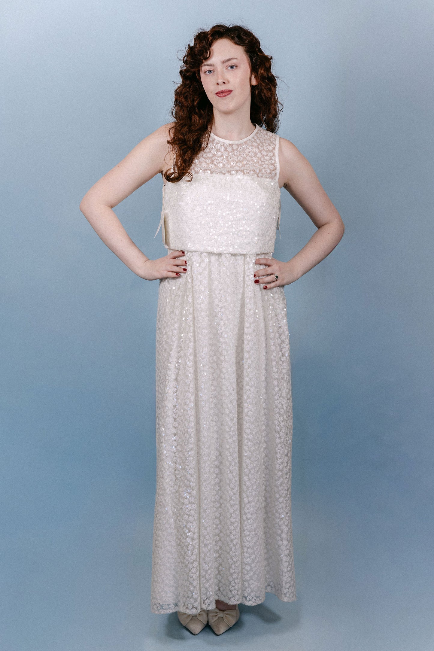 Marley: Cropped Bodice with Sheath Skirt (2 pc set)