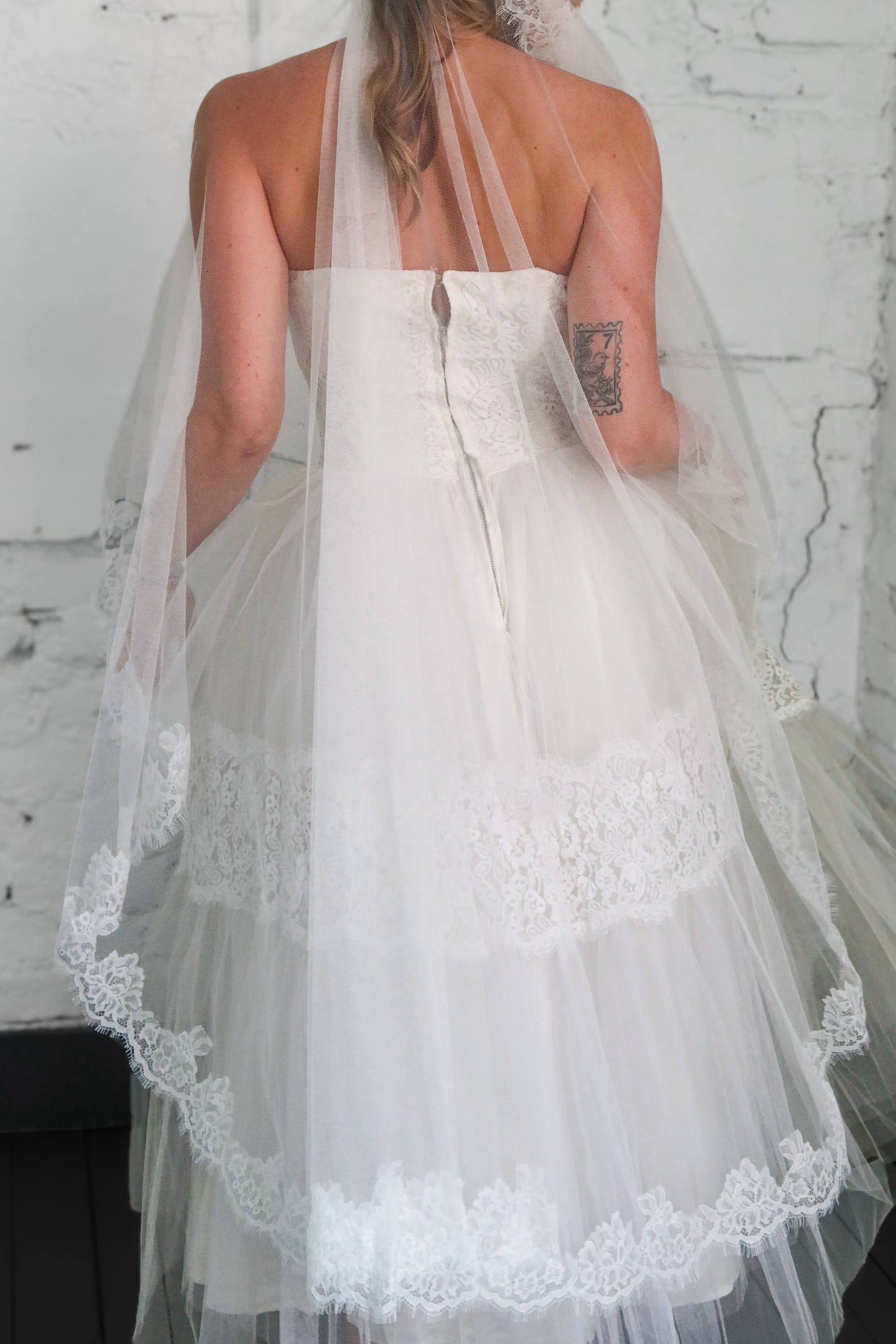Jesse: 1960s Tea Length Tulle Layered Dress